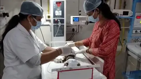 Infant Buried Living in India Fights for Her Life