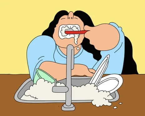 Ought My Flatmate Avoid Cleaning Her Teeth at the Kitchen Basin?